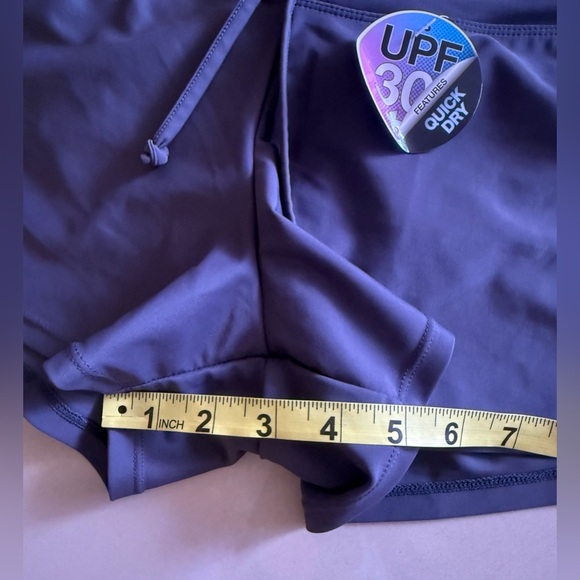 ZeroXposur Women's Swim Shorts gray size 6 elastic waist - Picture 5 of 16